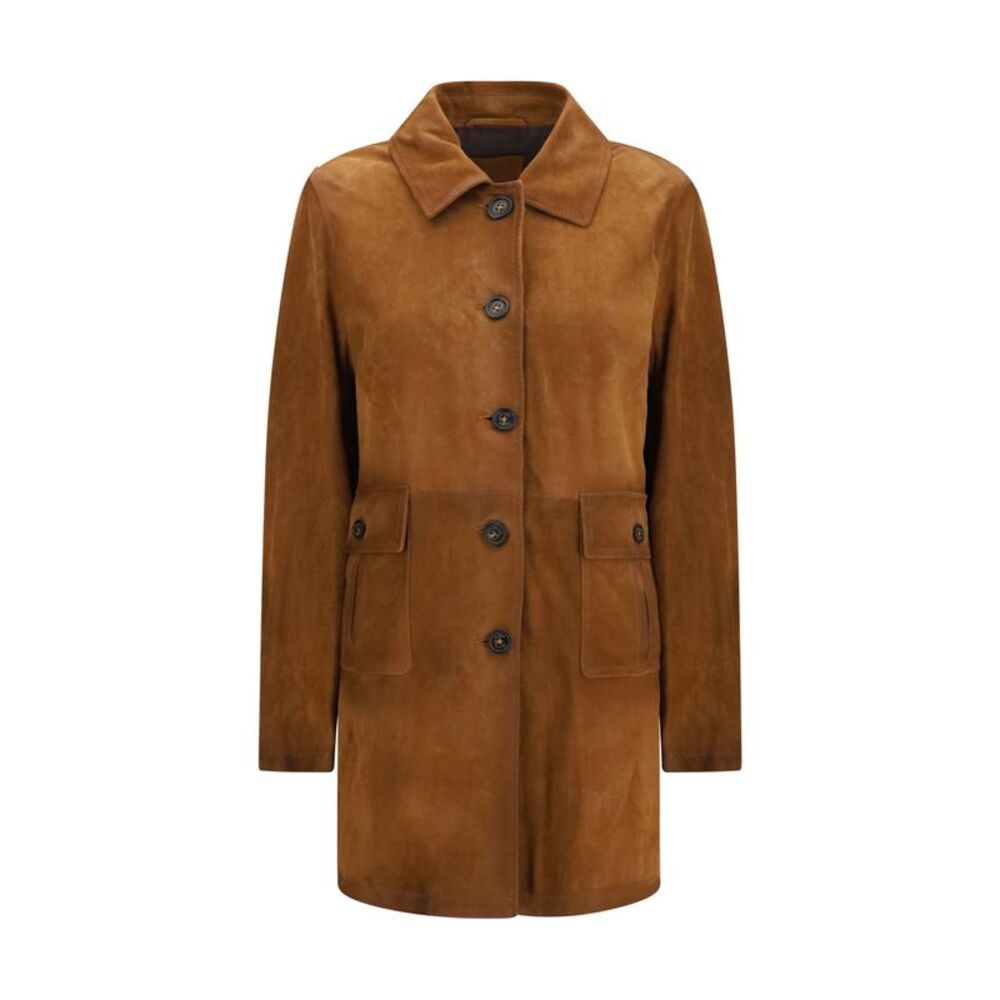 Valstar Women Suede Long Jacket
